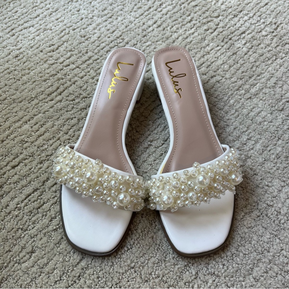 Lulus Pearl Heels